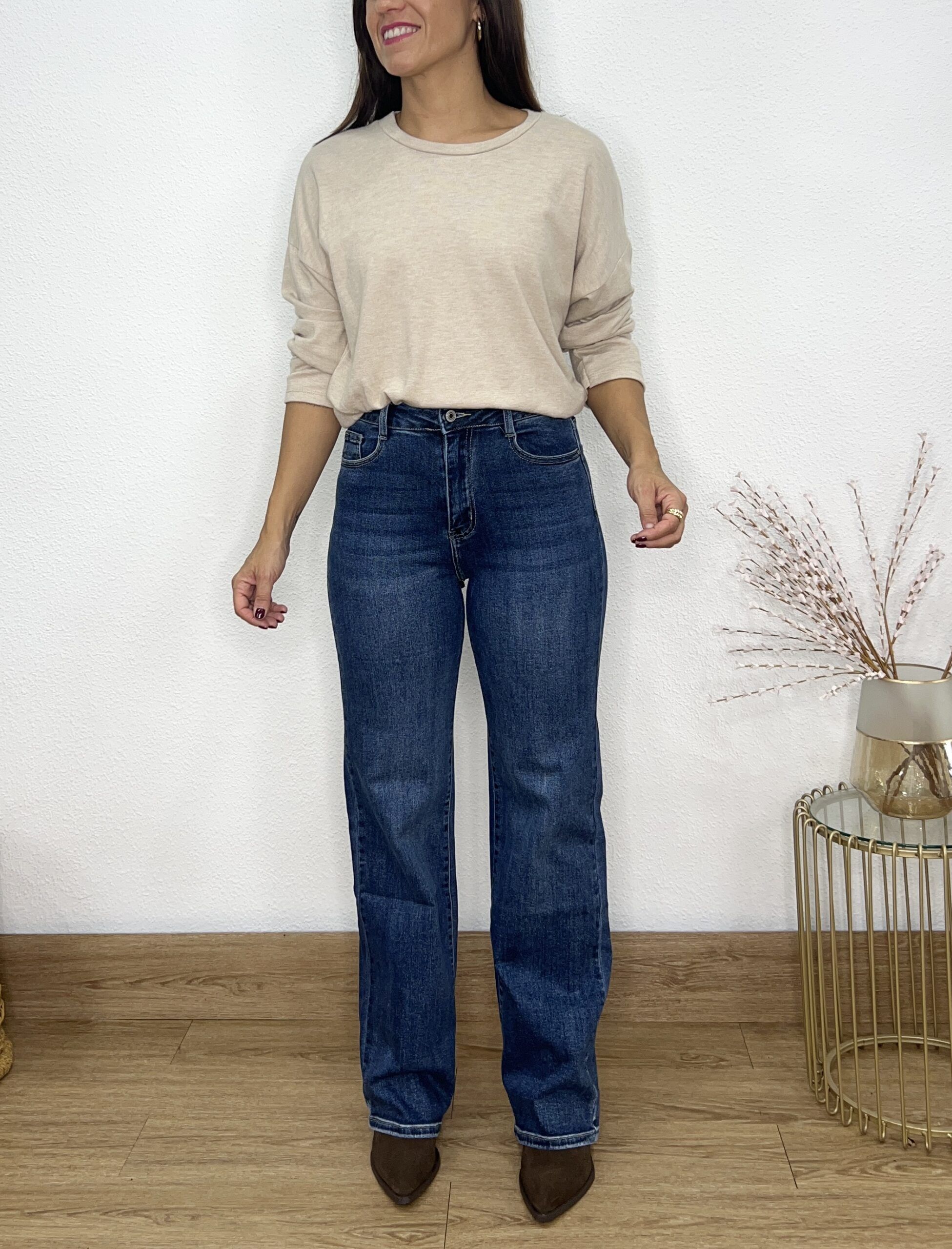 Jeans straight wide - Imagen 2